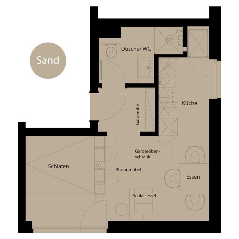 Haus-Liv-Appartement-Sand Westerland Exterior foto
